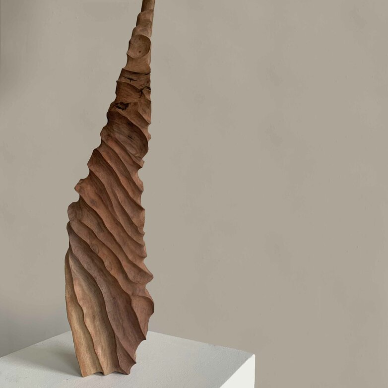 Untitled Carved Walnut