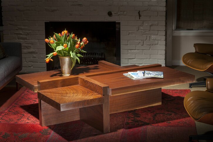 Walnut Slab Table