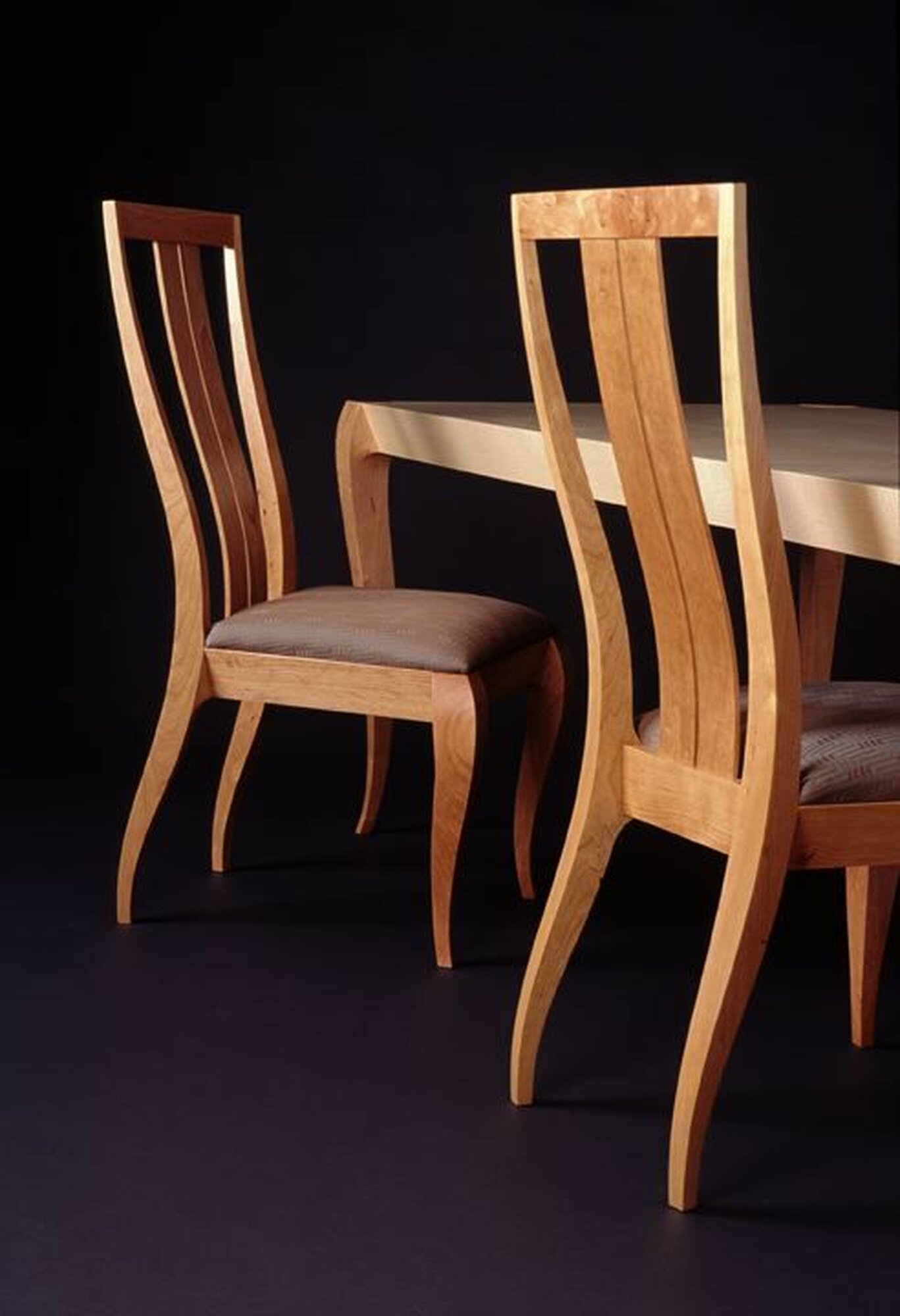 Gazelle Chairs and Gazelle Dining Table