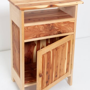 Cedar and Birch Nightstand