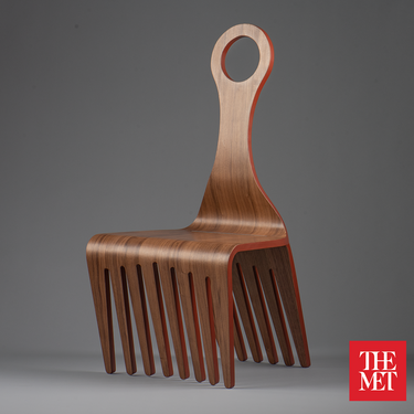Mido (afro hair pick) chair