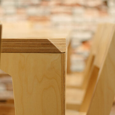 Bentham Dining Table, detail