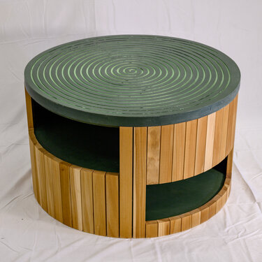 Green Stump Table