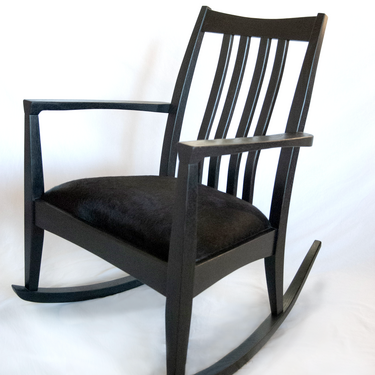 Rocker, Ebonized White Oak, 2024