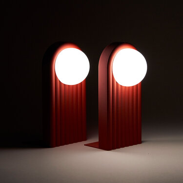 Marty Bookend Lamps