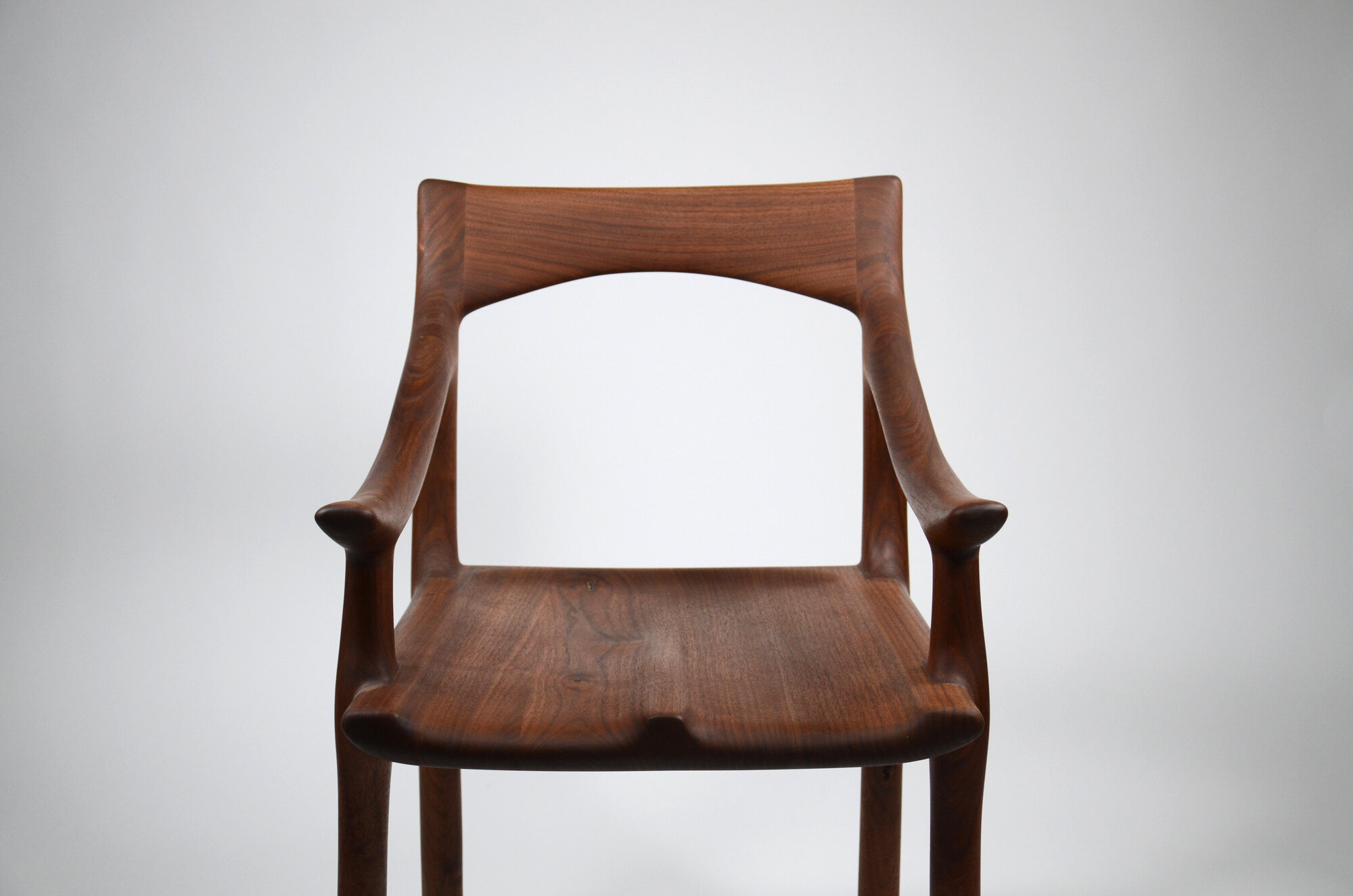 Maloof-Inspired Low-Back Chair