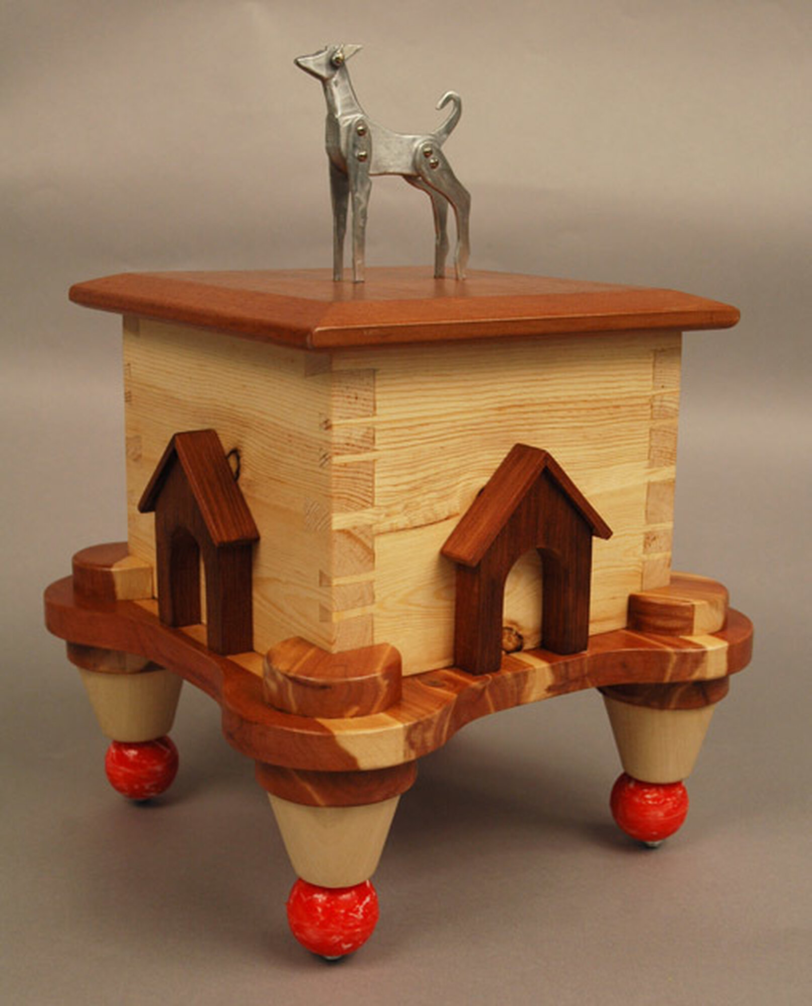 Greyhoundstooth Dovetail Box