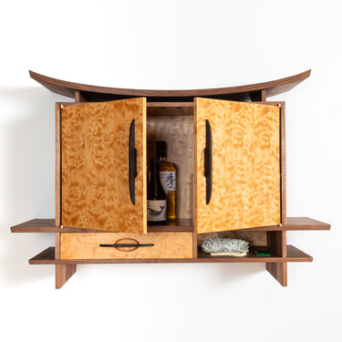 Pagoda Liquor Cabinet