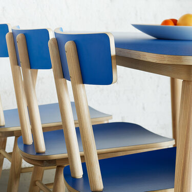 Abner Dining Chairs, Table