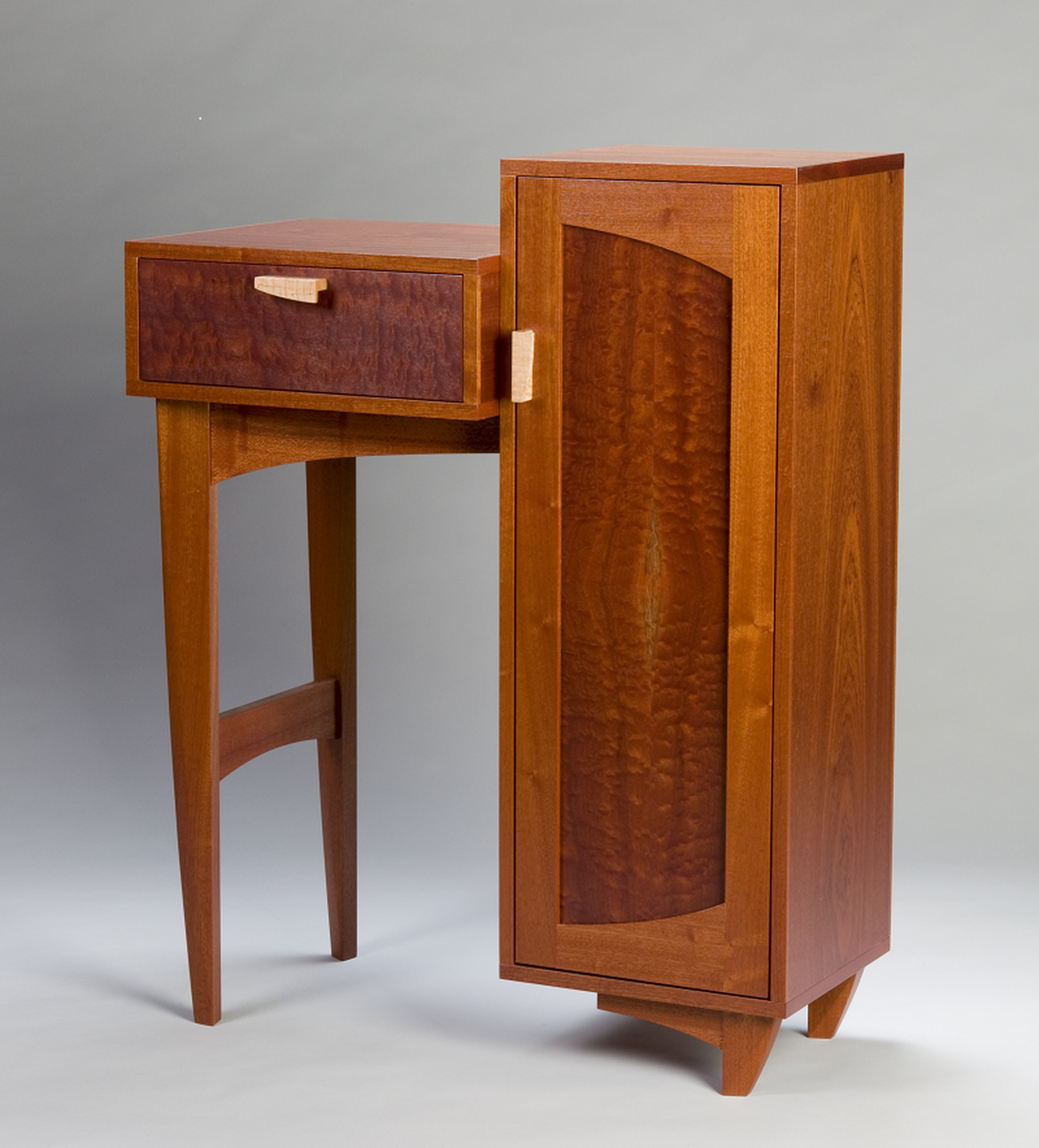 Funky cabinet madeFrom Sapele