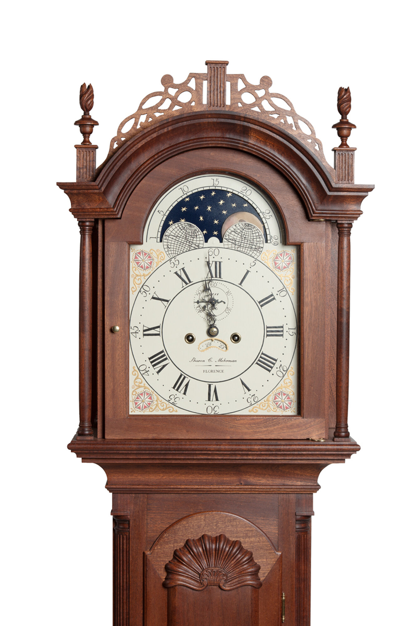 Tall Case Clock detail