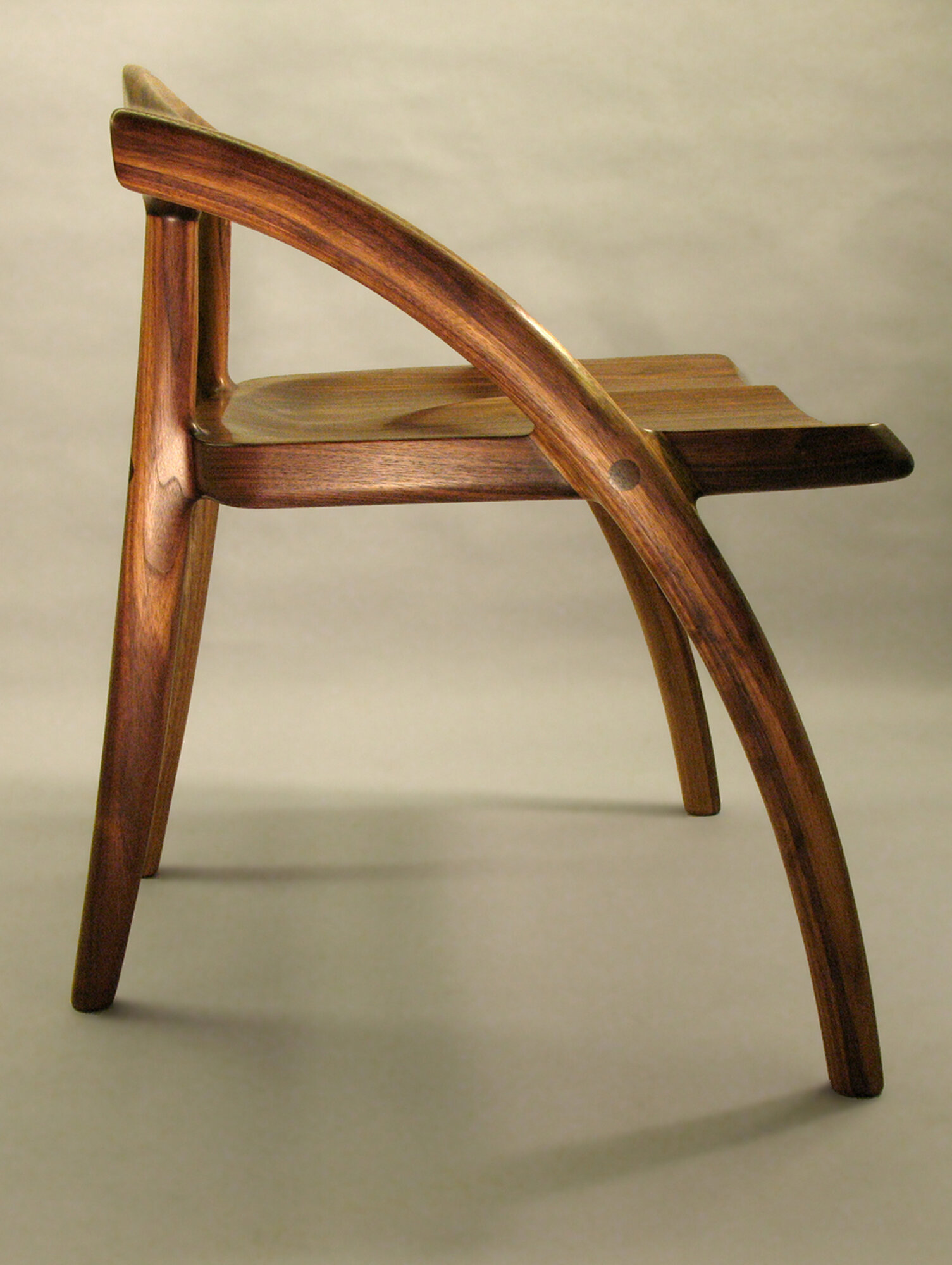 Low Back Chair Side View by Todd Ouwehand