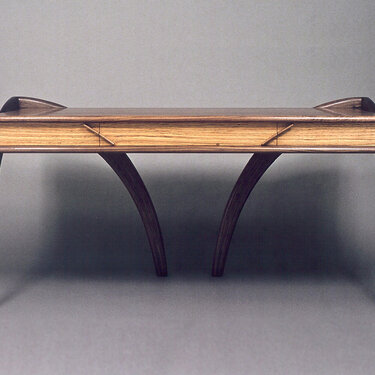 Angled Arch Writing Desk by Todd Ouwehand