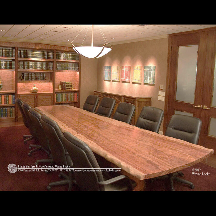 Conference Table and Wall Unit